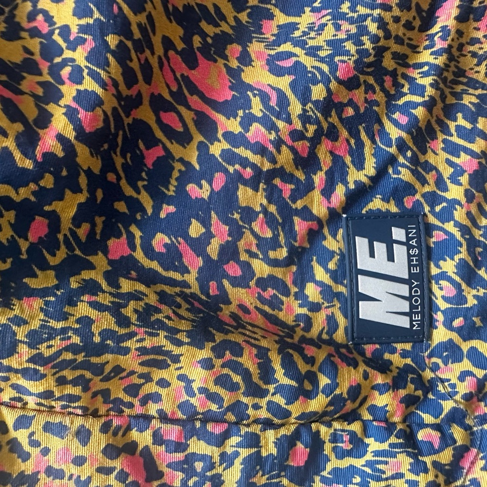 Melody Ehsani Blue And Yellow Patterned Jacket - image 3